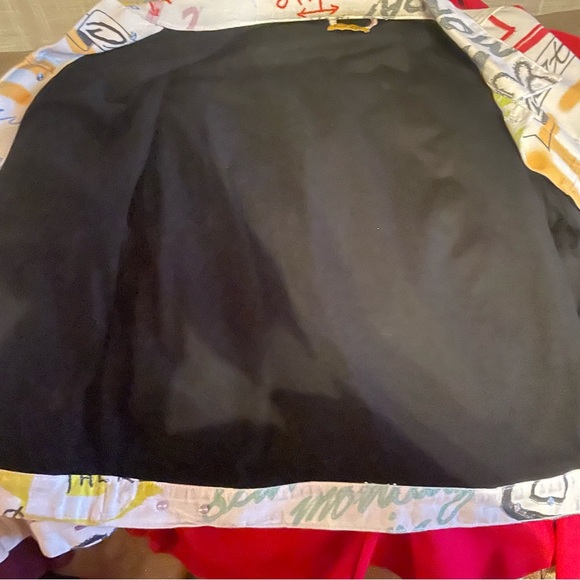 Scribble Denim Trucker Jacket - Picture 8 of 8